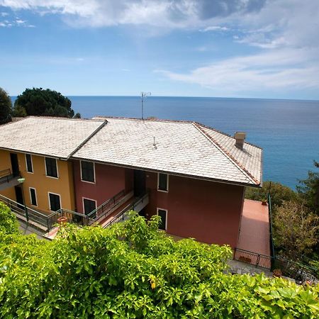 080 - La Villa Storica Il Vigneto 45B, Terrazza Sul Mare - Parcheggio Privato Gratis Moneglia Dış mekan fotoğraf