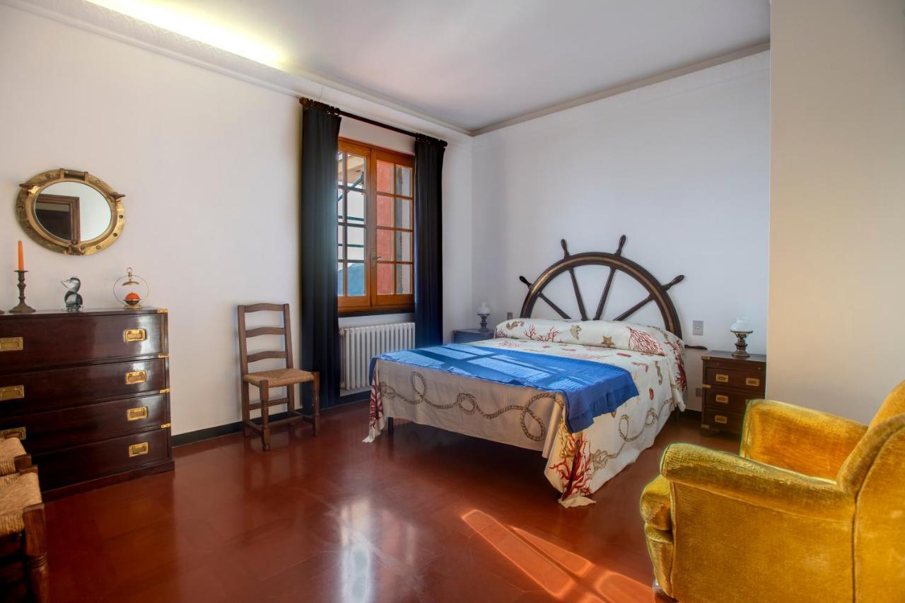 080 - La Villa Storica Il Vigneto 45B, Terrazza Sul Mare - Parcheggio Privato Gratis Moneglia Dış mekan fotoğraf
